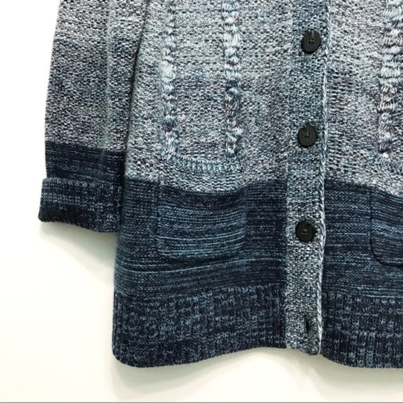 PENDLETON Lambswool and Angora button down cardigan sweater coat - Picture 2 of 7